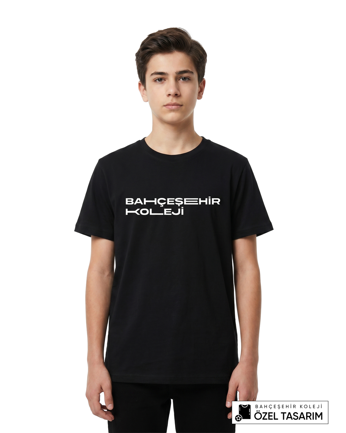 Bahçeşehir Koleji Özel Tasarım Yazılı T-shirt