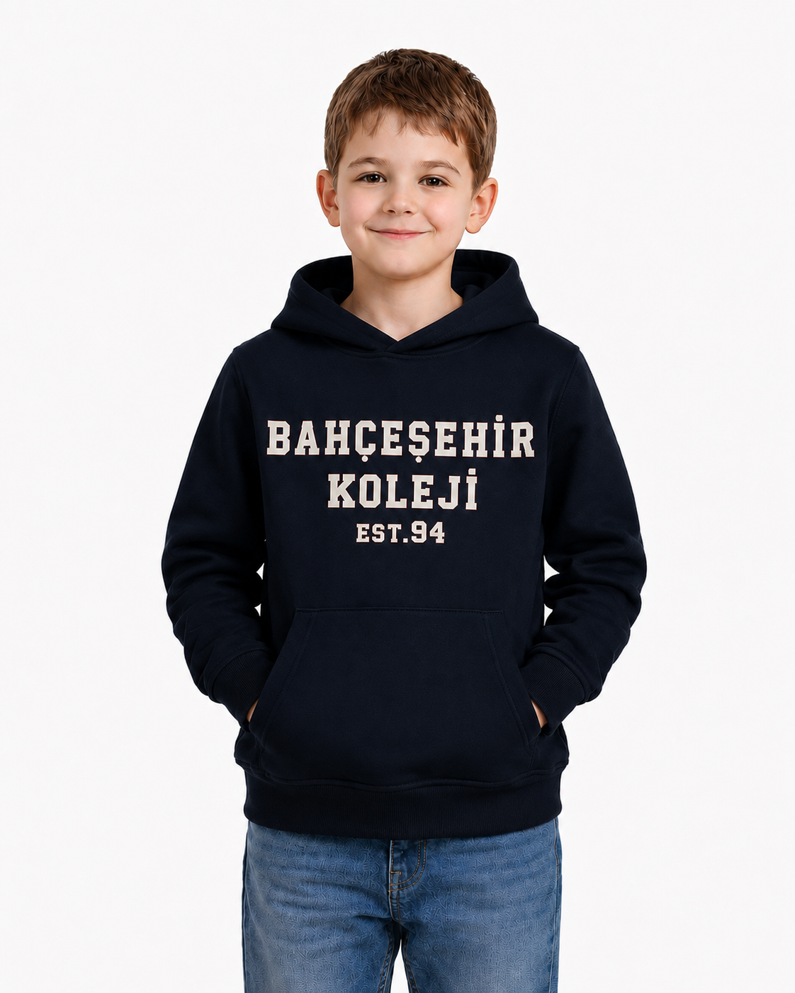 Bahçeşehir Yeni Sezon Koleji EST 94 Kapüşonlu Sweatshirt