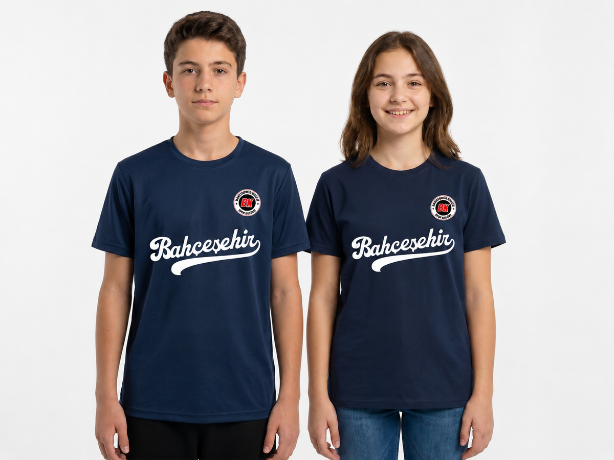 Bahçeşehir Koleji Özelleştirilebilir Basketbol Forma T-Shirt