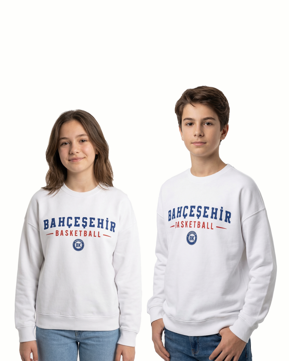 Bahçeşehir Koleji  Basketball Logolu Sweatshirt